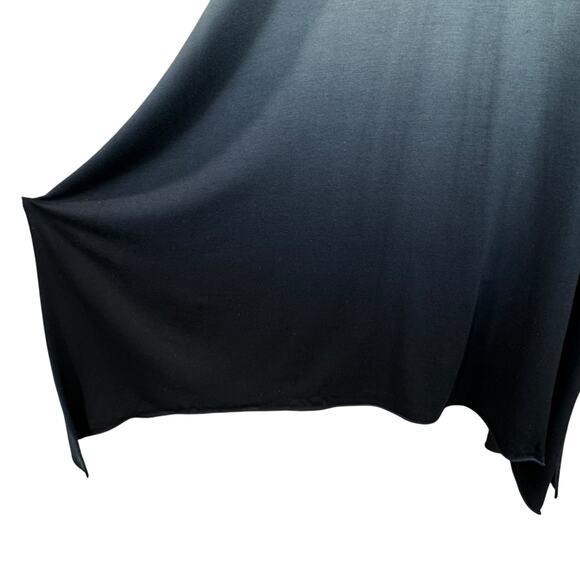 Torrid SZ 1 (1X-Large) Tunic Top Ombre Long Sleeve Scoop Neck Shark Bite Hem - Picture 2 of 8